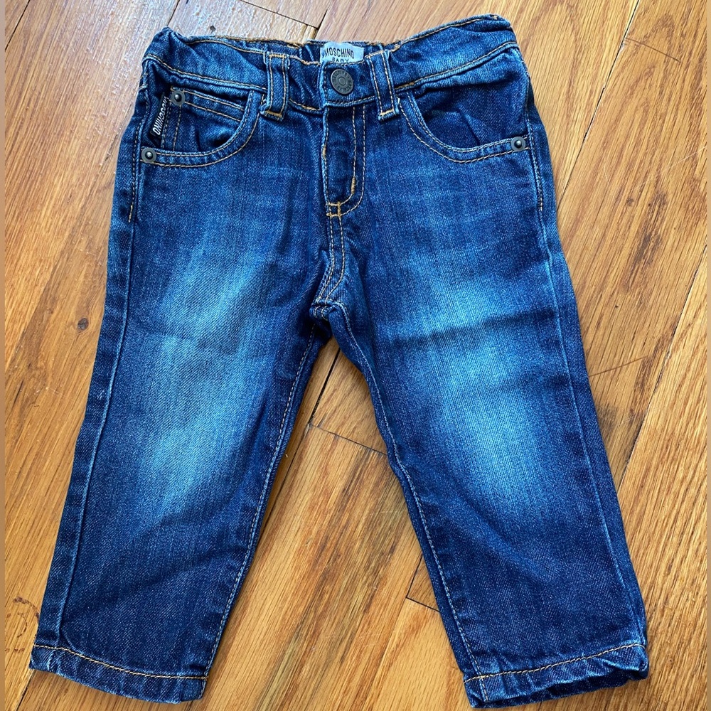 Moschino baby jeans 6-9 months